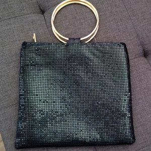 Olivia Miller Black Sequined Purse
